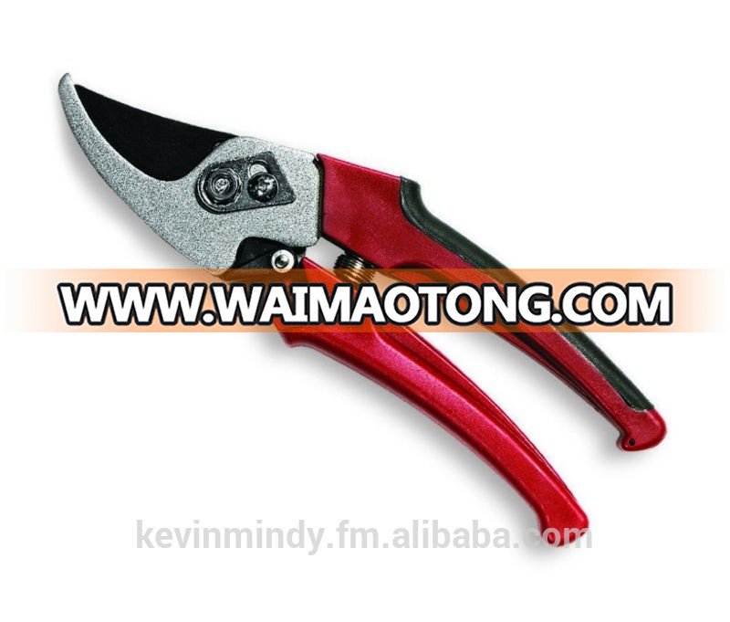 8 inch Plastic Co-molded Handle By-Pass Pruning shears (Made in South Korea)